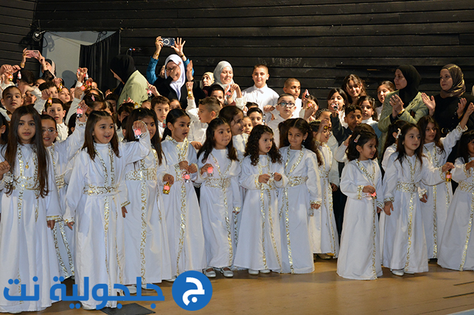 مهرجان ديني يناديني في مدرسة المستقبل في جلجولية